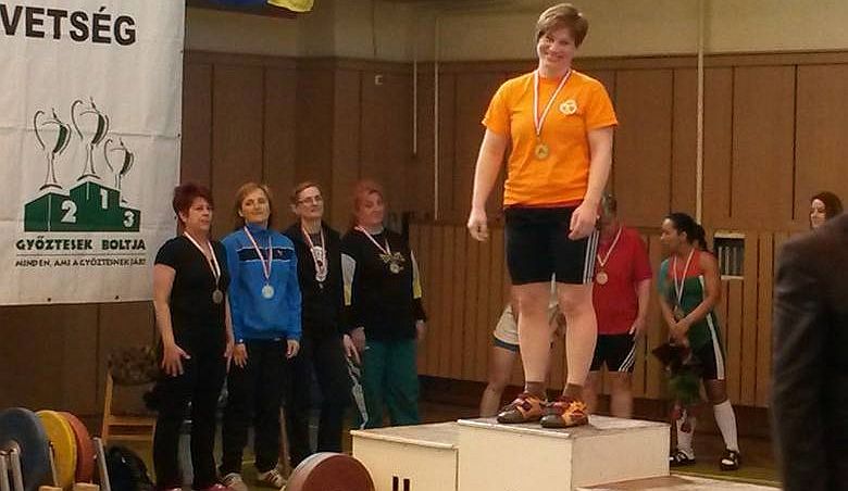 Kiváló formában a kétszeres Európa-bajnok súlyemelő Bódis-Szabó Katinka